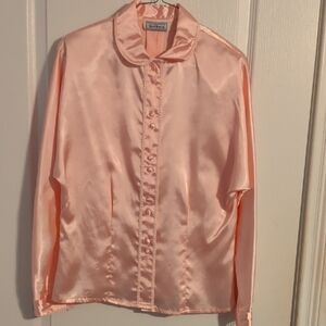 Satin Pink Blouse